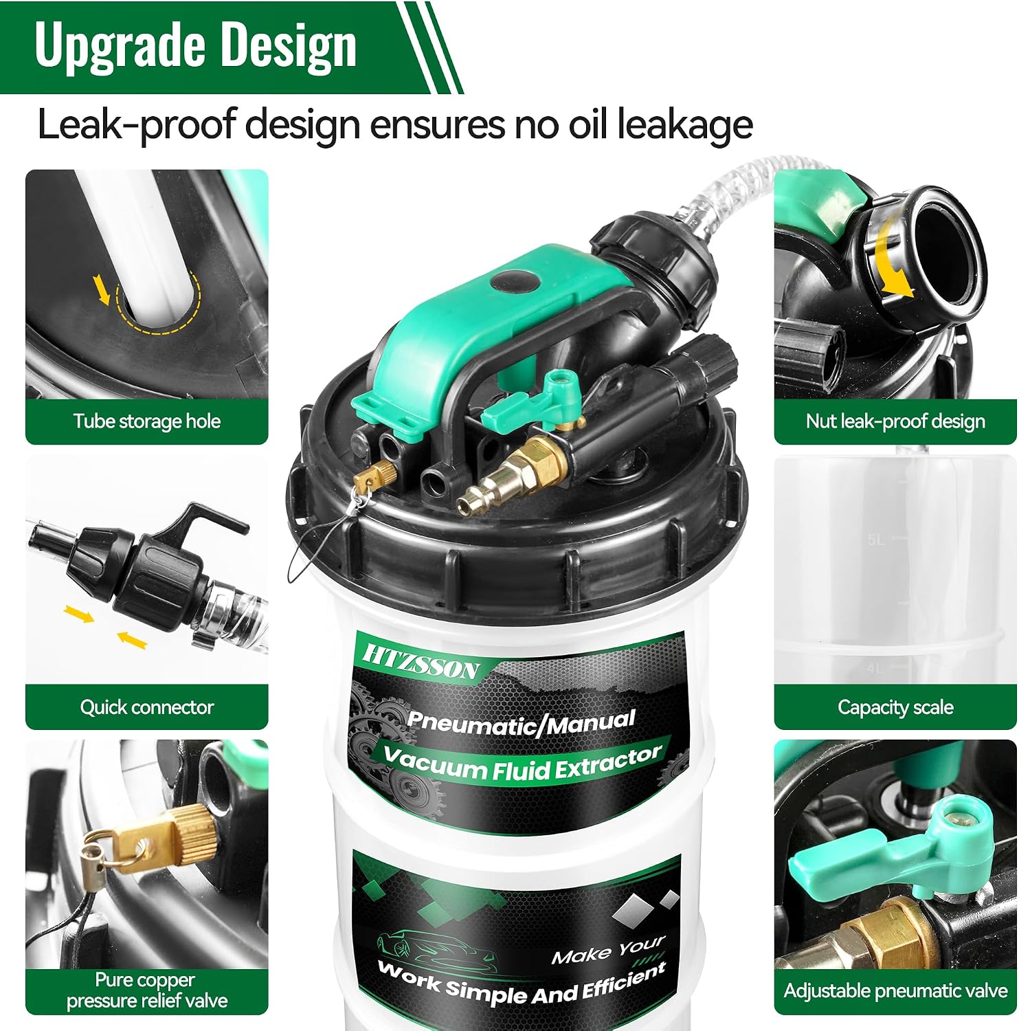 9.5 L/2.5 Gallon Oil Extractor - đánh giá và giá Brake Fluid